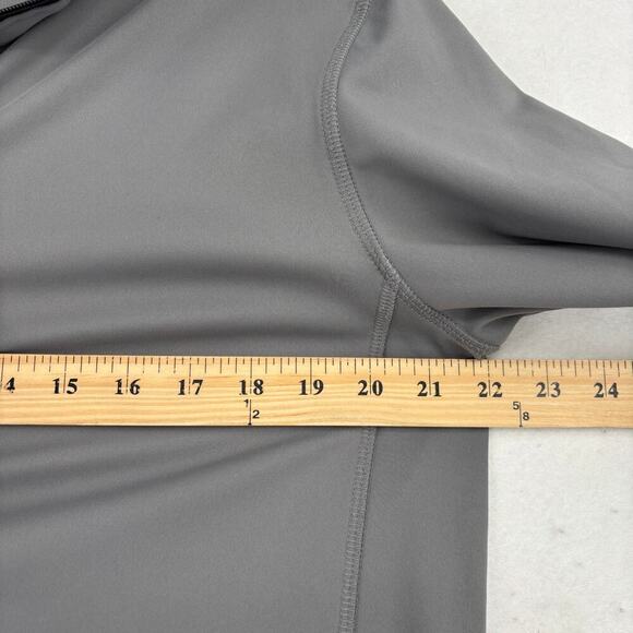 Rorie Whelan Golf Shirt Men's Size M Gray Quarter Zip UPF Dry Wicking Stretch - Picture 8 of 10